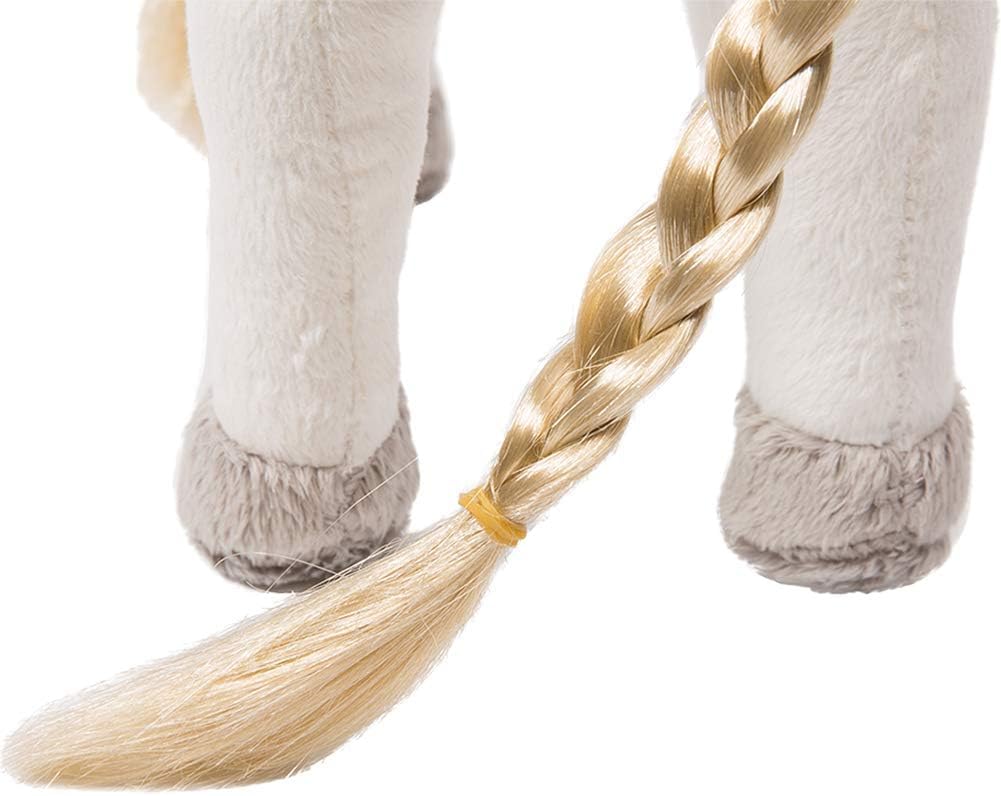 HollyHOME Palomino Horse Stuffed Animal Pretty Pony Plush Toy Pretend Play Horse 11 inches Beige