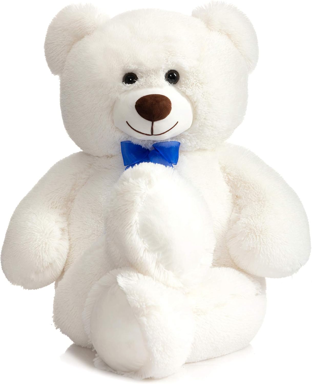 HollyHOME Big Teddy Bear Large Teddy Bear Stuffed Animal Birthday Valentines Day Plush for Kids and Girlfriend 36 inch White