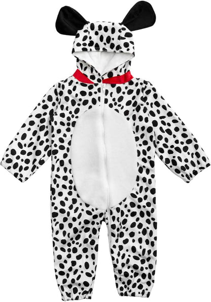 HollyHOME Baby Romper Dalmatian Puppy OneSize for Kids One Piece Dog Sleeping Wear Cosplay Costume