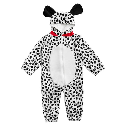 HollyHOME Baby Romper Dalmatian Puppy OneSize for Kids One Piece Dog Sleeping Wear Cosplay Costume