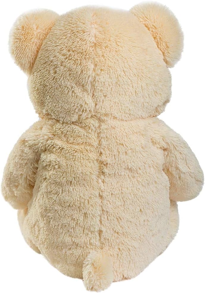 HollyHOME Big Teddy Bear Large Teddy Bear Stuffed Animal Birthday Valentines Day Plush for Kids and Girlfriend 36 inch Beige