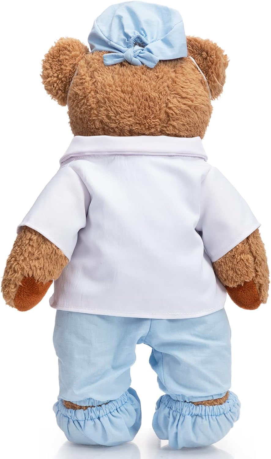 HollyHOME Doctor Bear Stuffed Animal Teddy Bear in Doctor Uniform Medical Gifts for Doctors Med School Students and Kids 16 inches