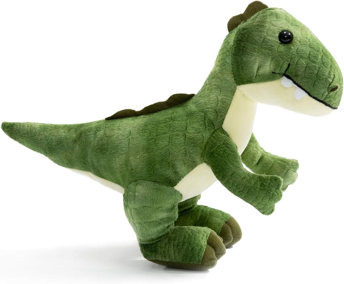 HollyHOME Plush T-Rex Dinosaur Baby Stuffed Animal Toy Kids Gift Green 10"