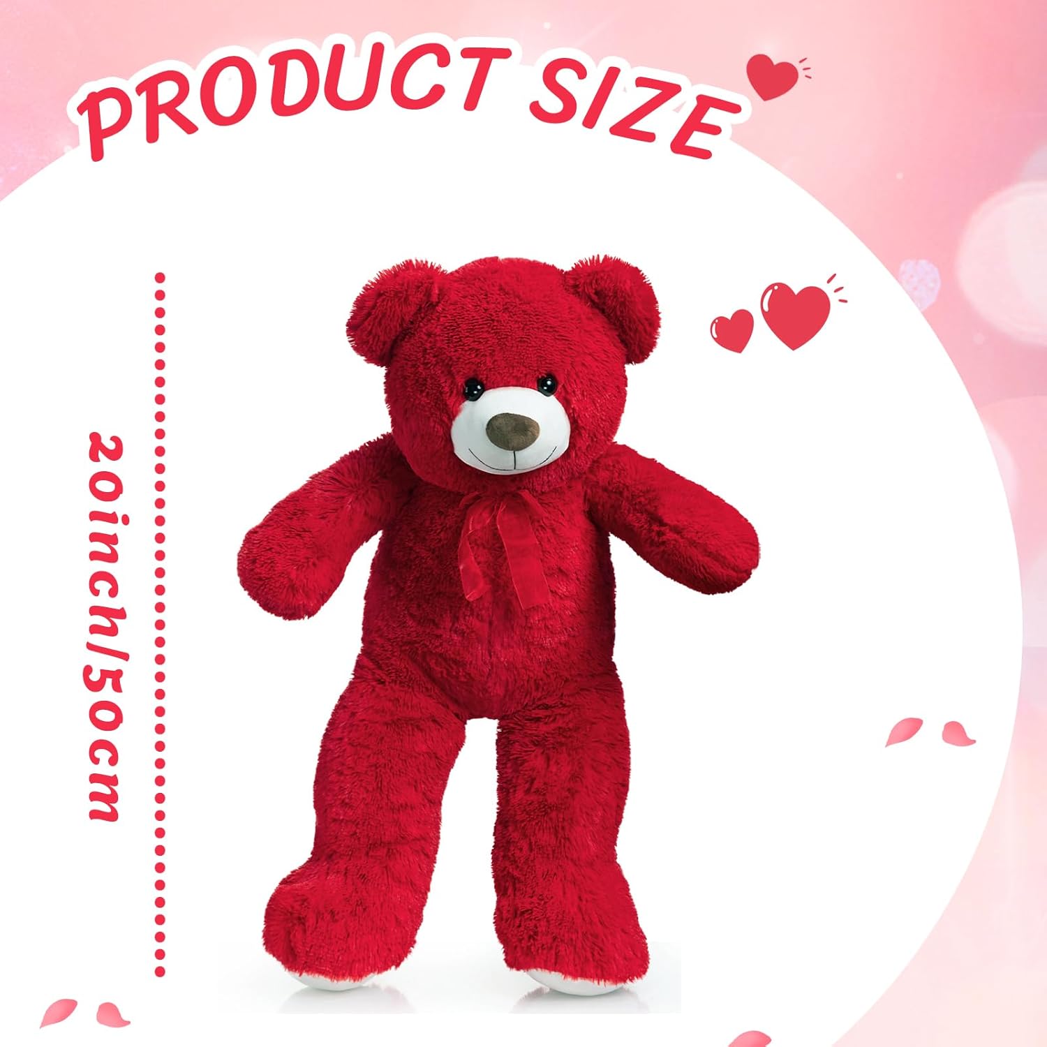 36 inch Pink Teddy Bear