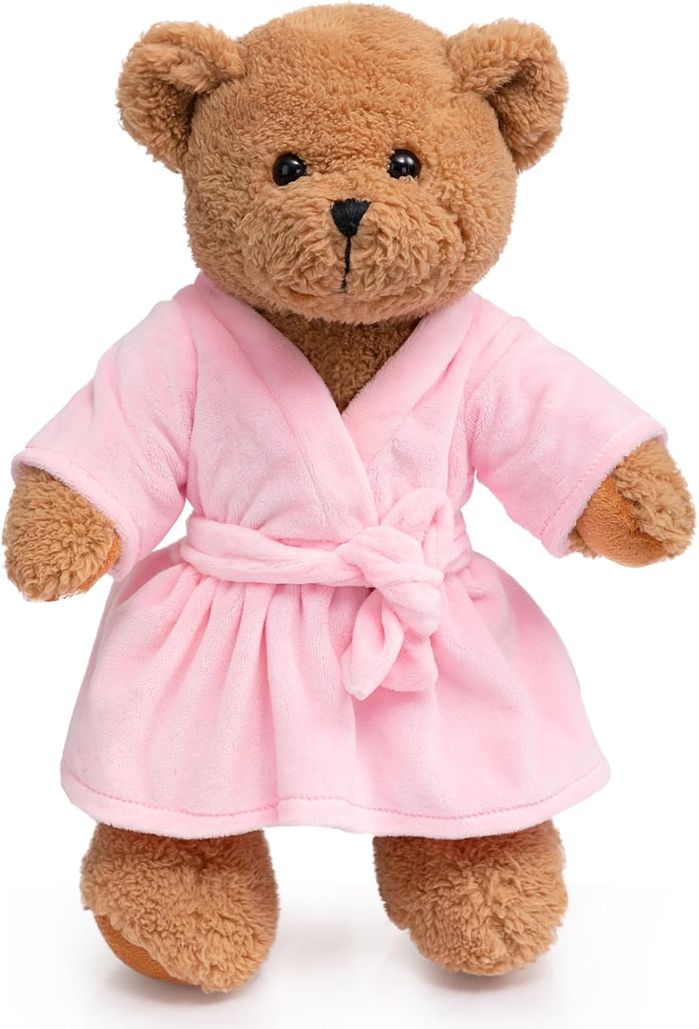 HollyHOME Karate Bear Stuffed Animal Teddy Bear in Karate Uniform Unique Toy Gifts for Kids and Karate Lovers Holiday Birthday Valentine 16 inches