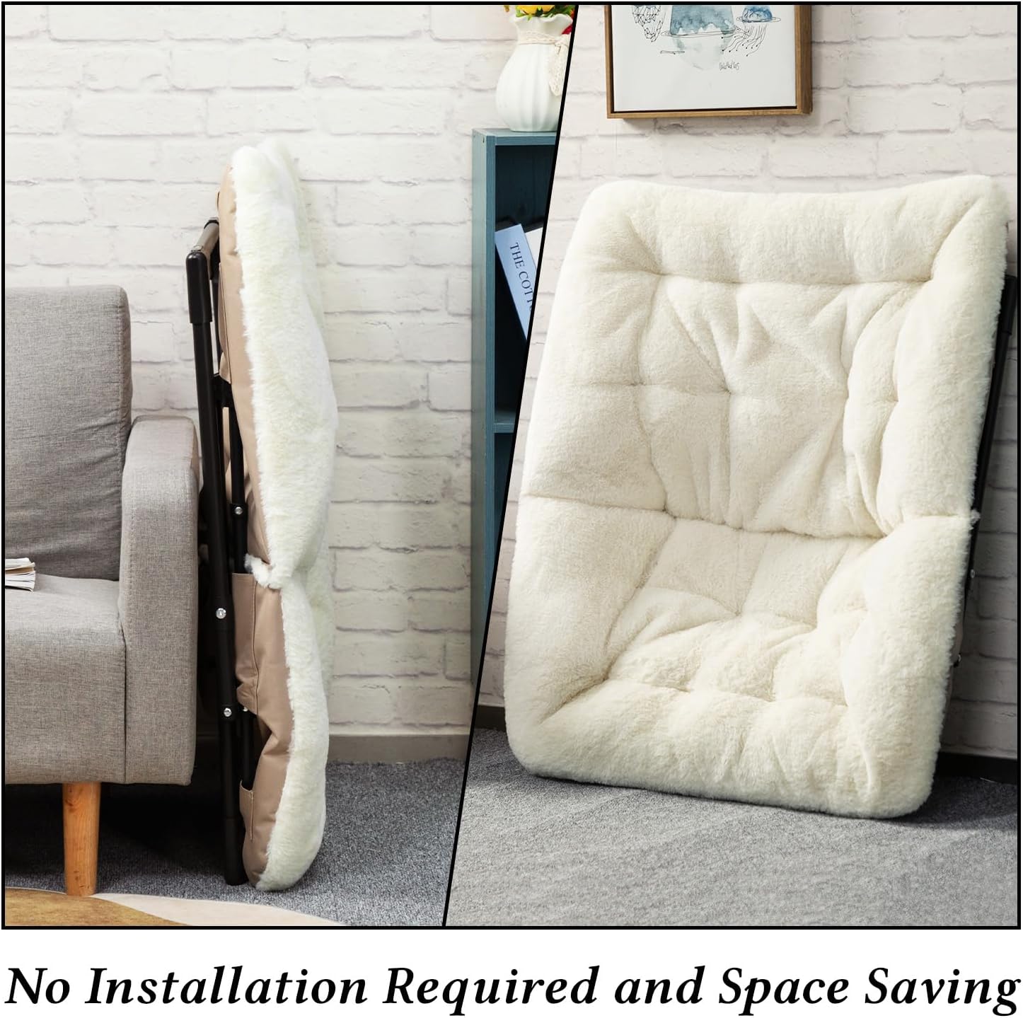 HollyHOME X-Large Colorful Saucer Chair