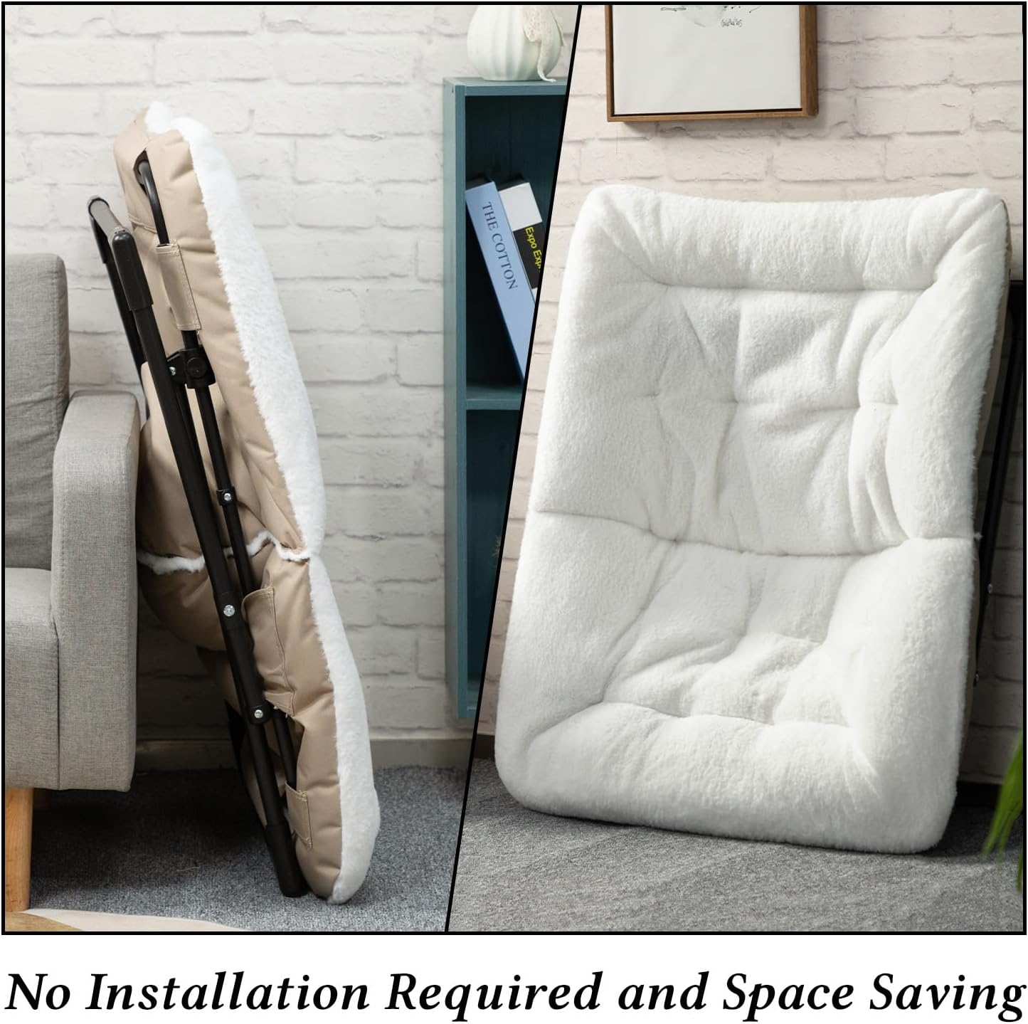 HollyHOME X-Large Colorful Saucer Chair