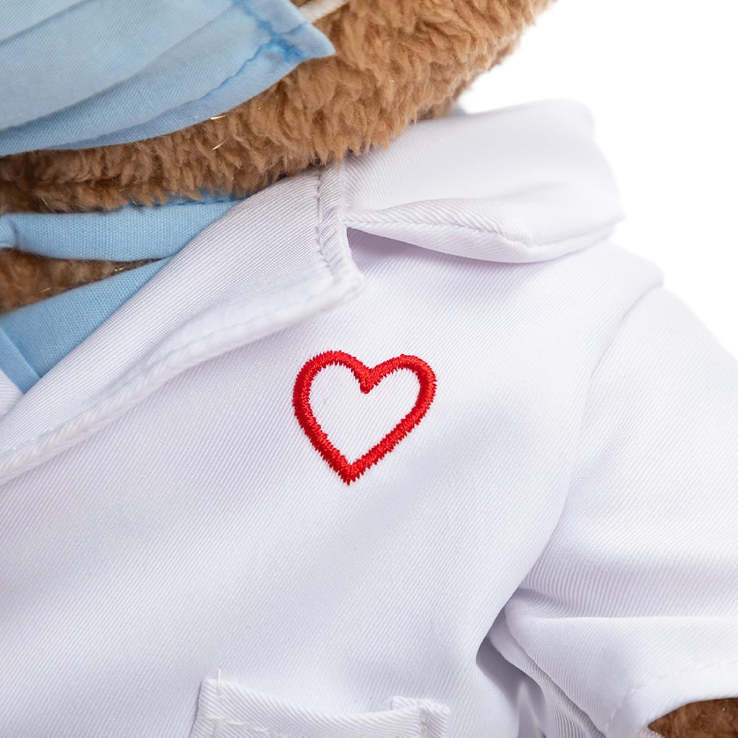 HollyHOME Doctor Bear Stuffed Animal Teddy Bear in Doctor Uniform Medical Gifts for Doctors Med School Students and Kids 16 inches