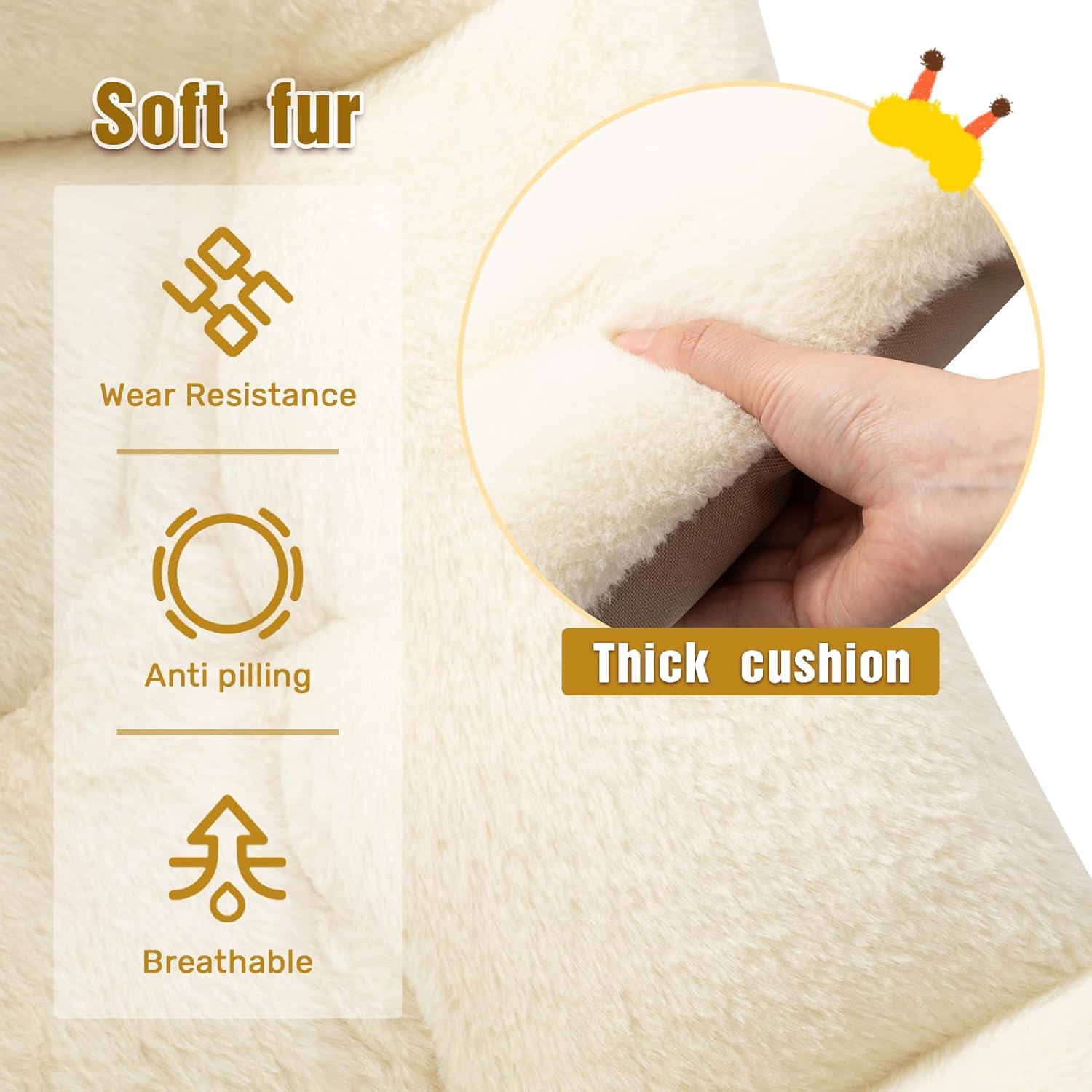 HollyHOME X-Large Colorful Saucer Chair