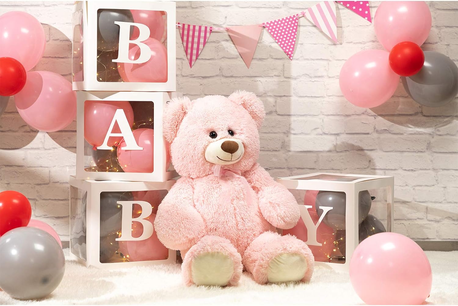 36 inch Pink Teddy Bear