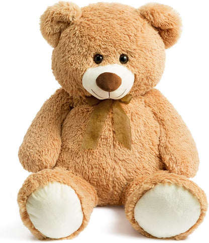 HollyHOME Teddy Bear Plush Giant Teddy Bears Stuffed Animals Teddy Bear Love 36 inch Tan