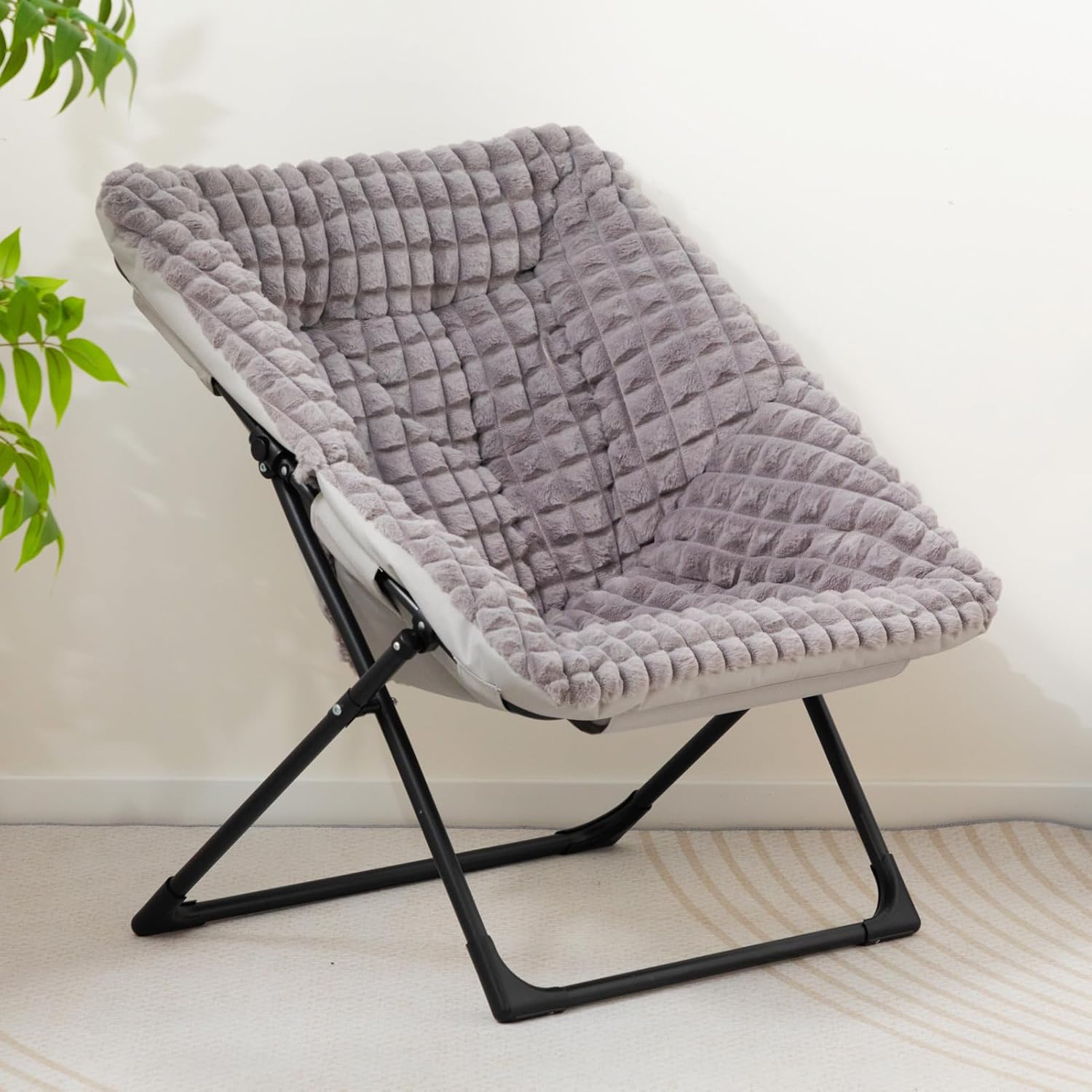 HollyHOME X-Large Colorful Saucer Chair