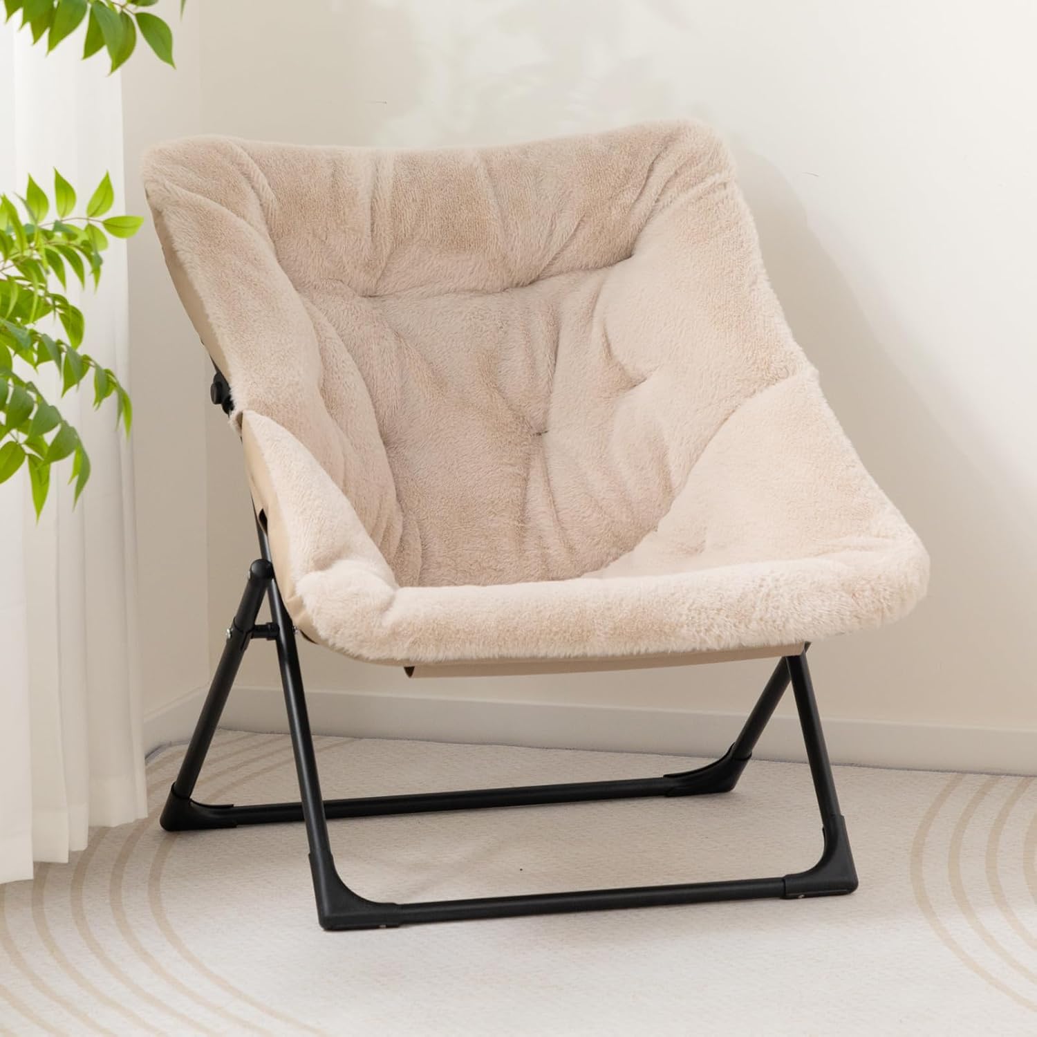 HollyHOME X-Large Colorful Saucer Chair