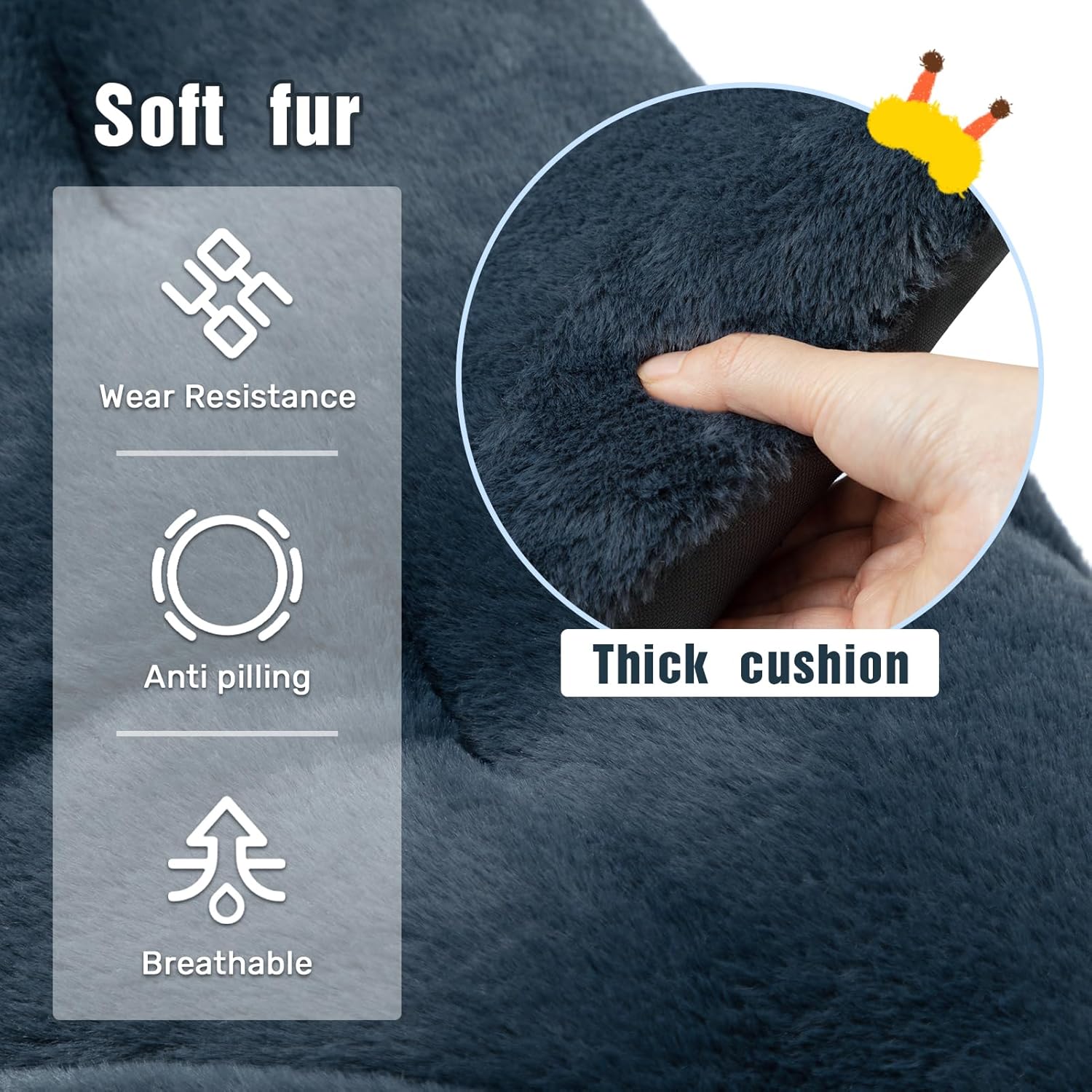 HollyHOME X-Large Colorful Saucer Chair