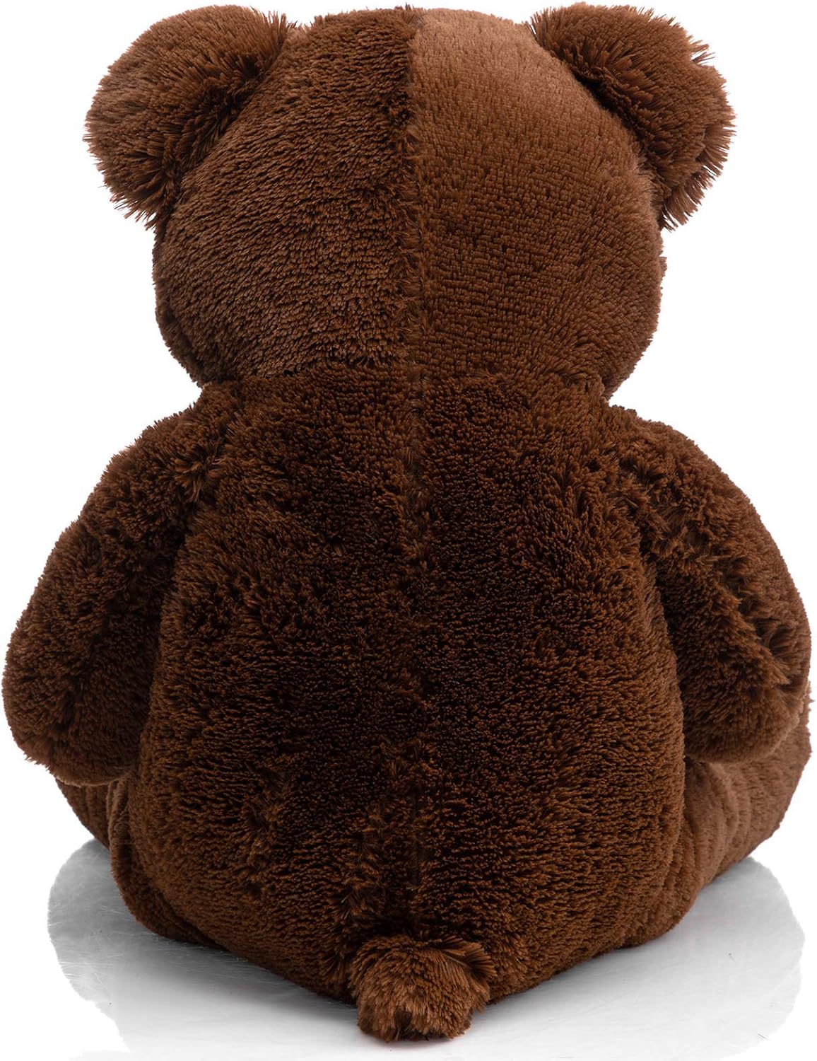 HollyHOME Teddy Bear Stuffed Animal Plush Giant Teddy Bears with Footprints Big Bear 36 inch Chocolate