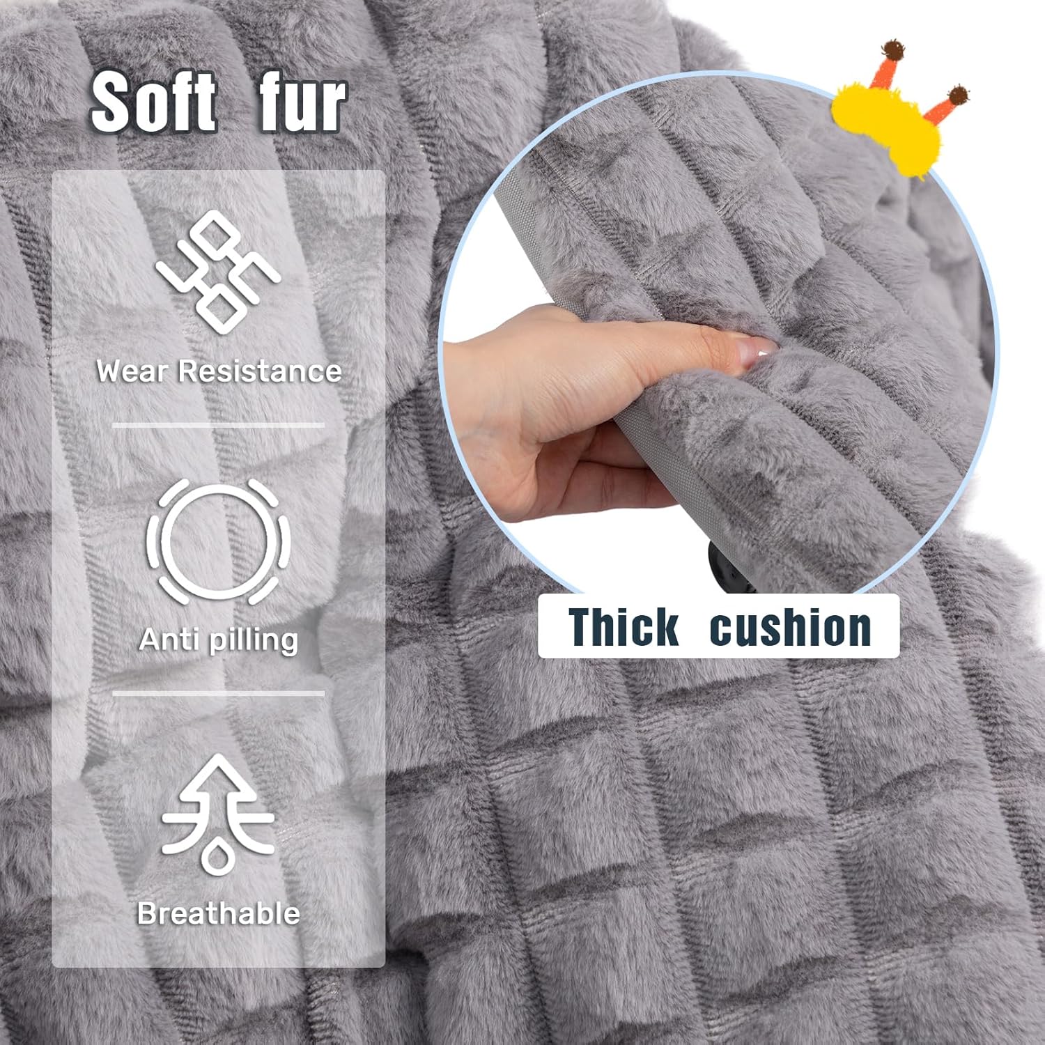 HollyHOME X-Large Colorful Saucer Chair