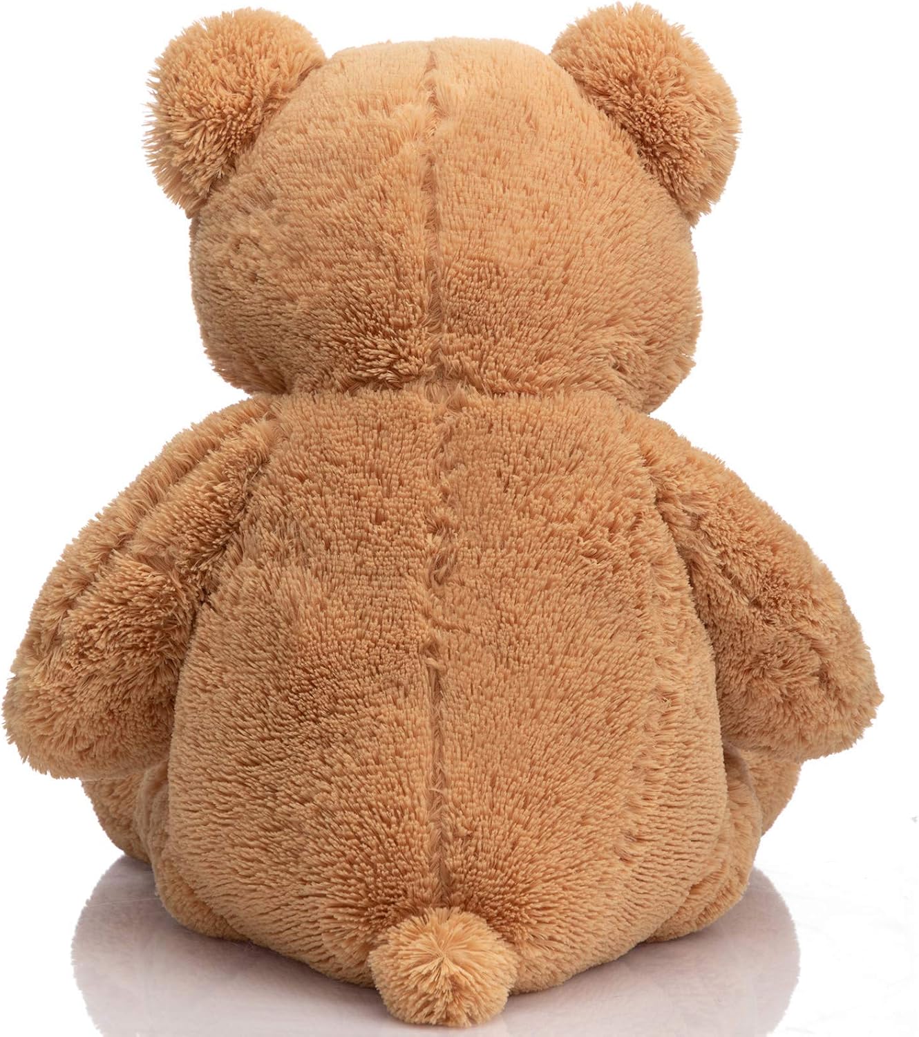 HollyHOME Teddy Bear Stuffed Animal Plush Giant Teddy Bears with Footprints Big Bear 36 inch Tan